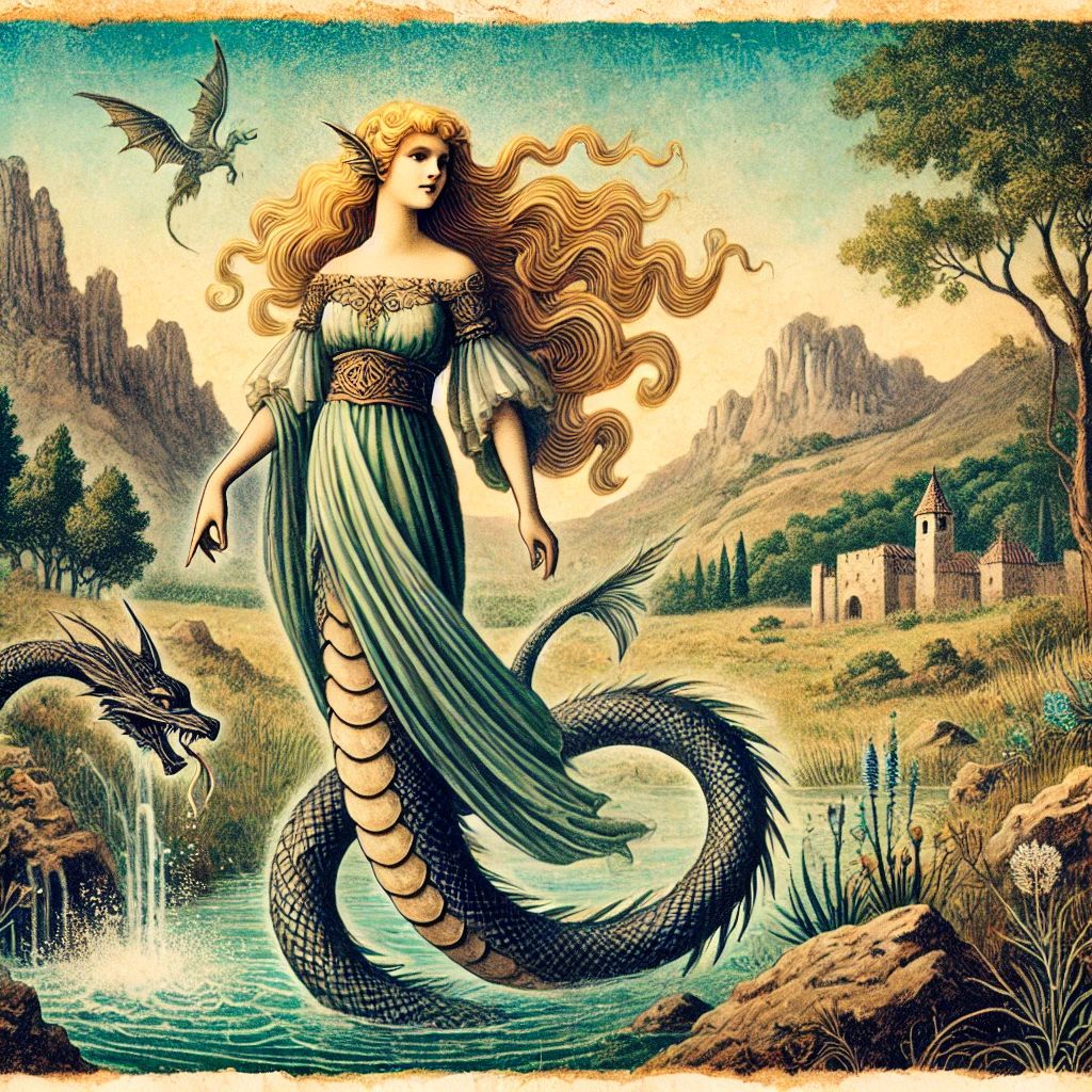 Mélusine de Provence, une légende du sud de Rousset