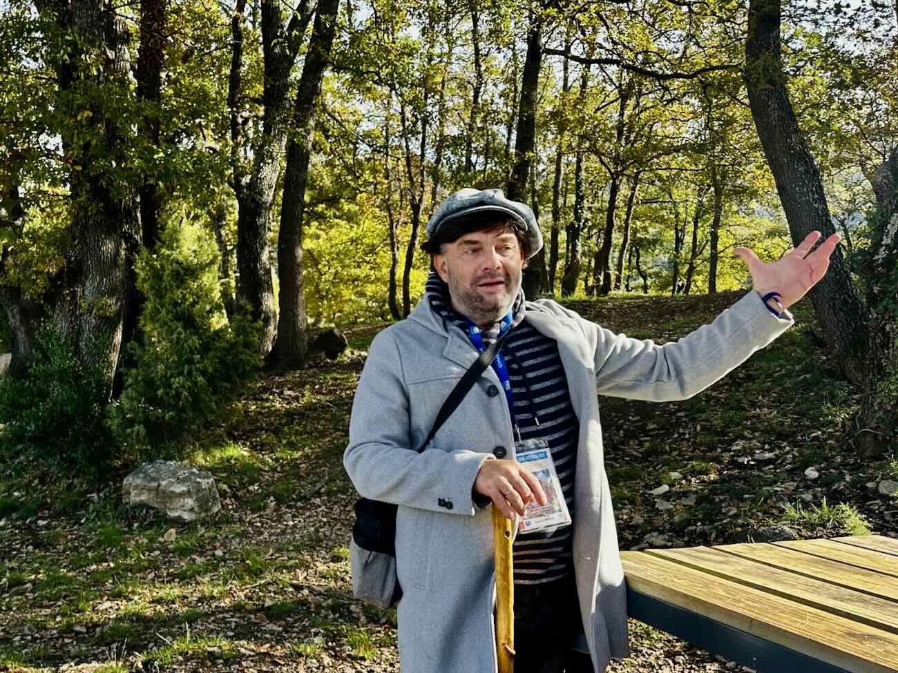 Patrice Benigni nous fait visiter la propriété Luc