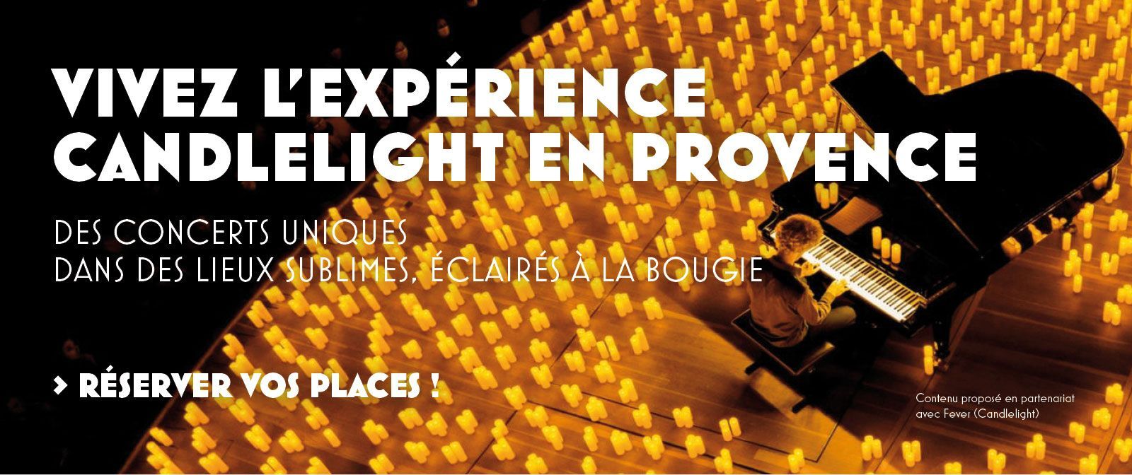 Candlelight : Réserver des concerts uniques dans des lieux sublimes éclairés à la bougies