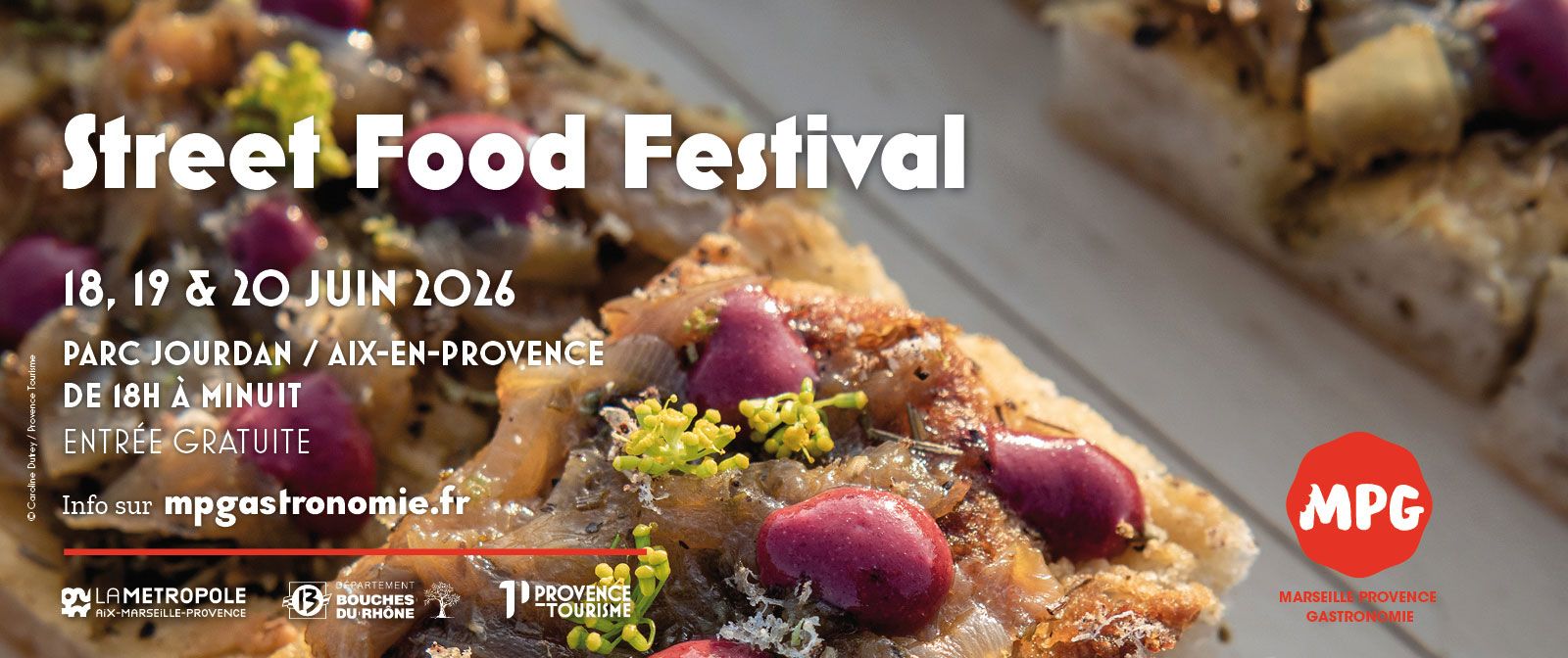 Bandeau publiciatire StreetFood Festival 2026