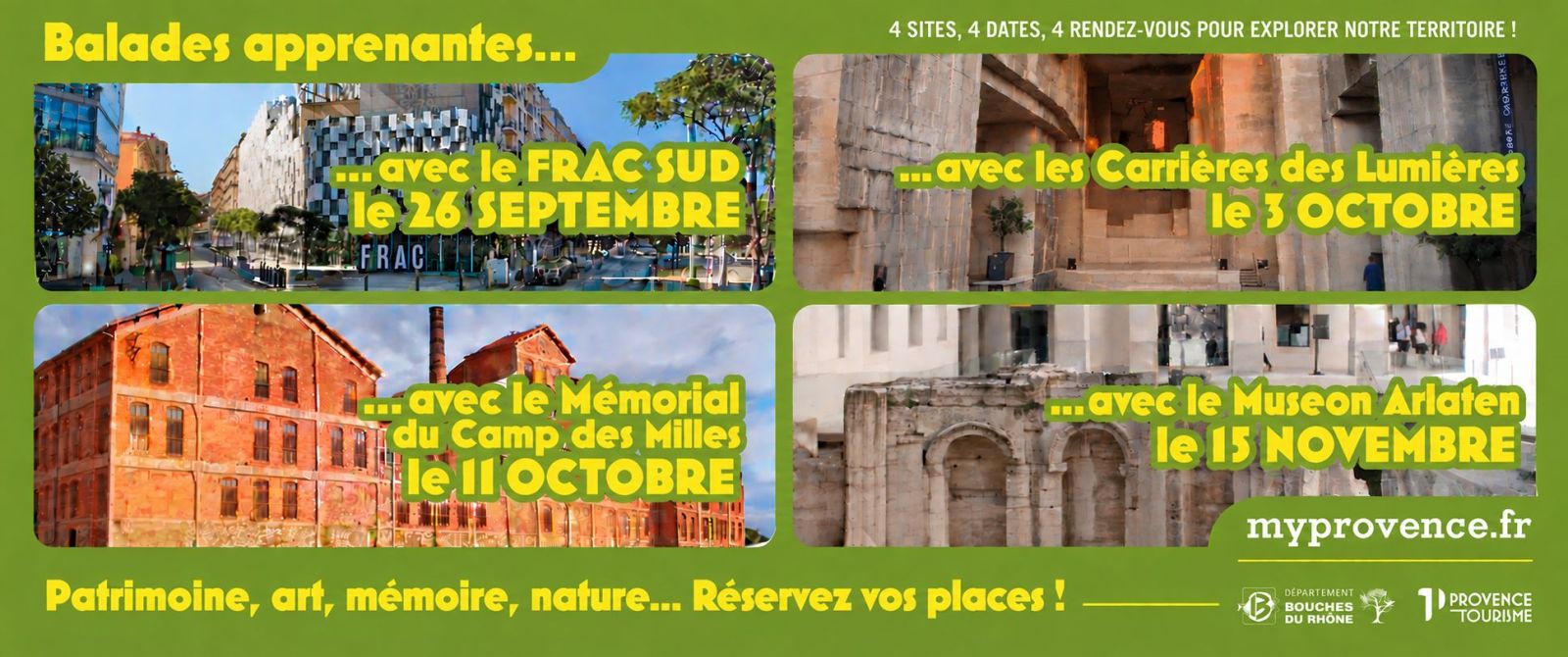 Publicité Balades apprenantes automne 2026